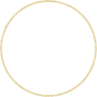 Gold Glitter Circle